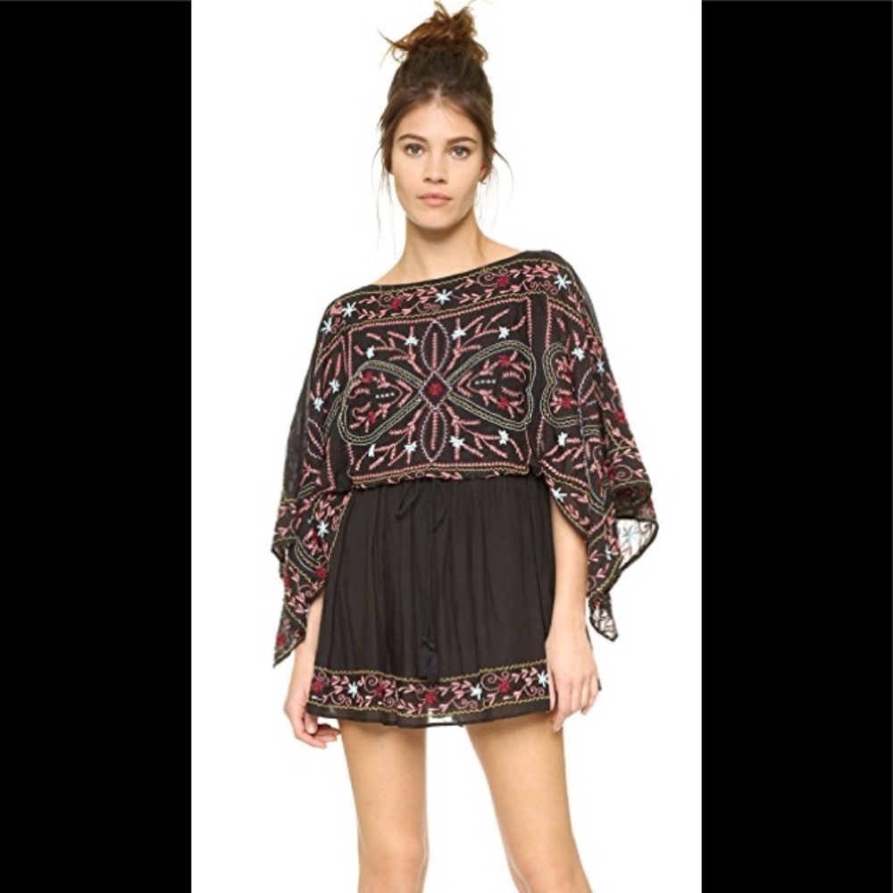 Free People embroidered Frida dress